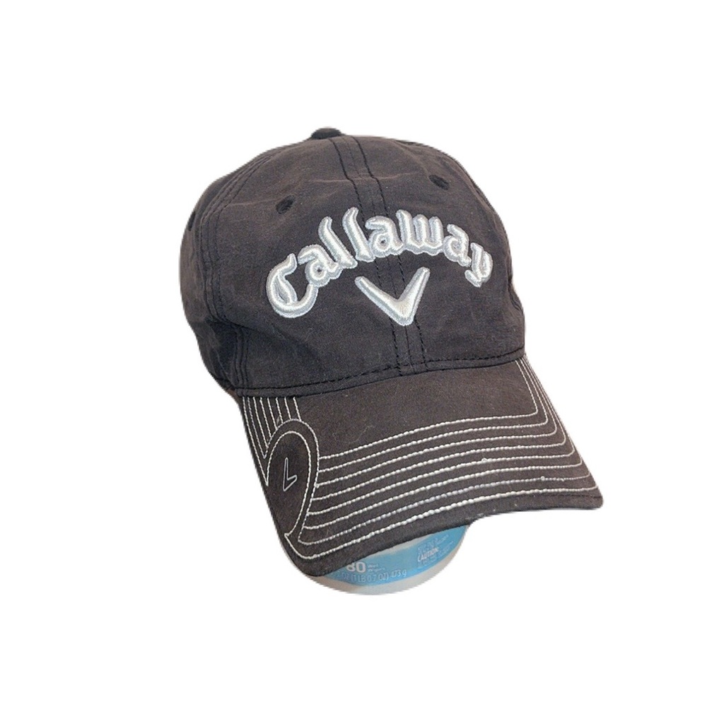 Callaway & Odyssey Golf Strapback Hat in Black, OSFM
